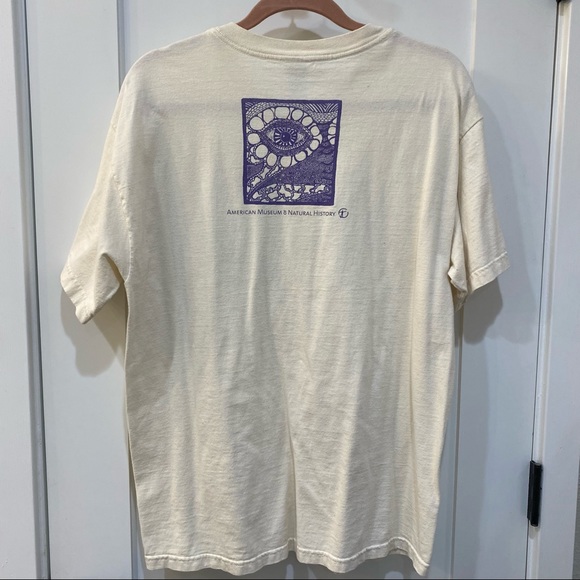 Vintage unisex Nat. History Museum short-sleeve graphic tee, sz L. - Picture 2 of 3